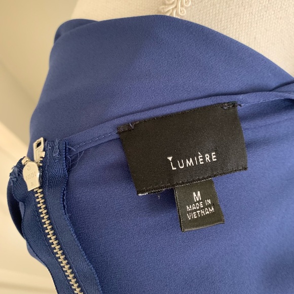 Lumiere | Zip Up Back Dolman Hi-Low Boxy Top - Picture 4 of 5